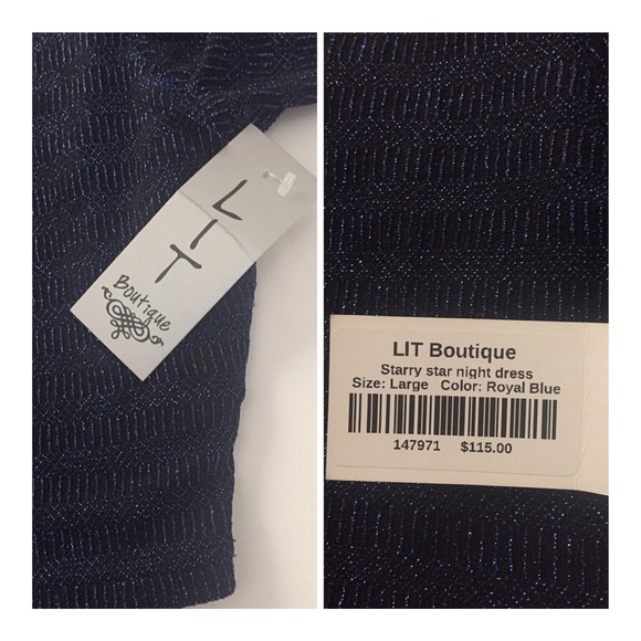 Endless Rose Blue Starry Starry Night Dress - Picture 7 of 9